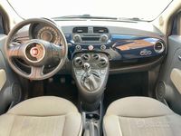 Usata Fiat 500 Lounge 75 CV (55 kW) 2009 Blu Cabrio