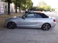Usata BMW 220 M Sport 190 CV (139 kW) 2015 Argento Cabrio