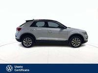 Usata VW T-Roc Style 150 CV (110 kW) 2021 Grigio / pastello SUV
