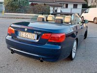 Usata BMW 335 Cabriolet Sport Line 306 CV (225 kW) 2011 Blu Cabrio