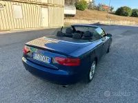 Usata Audi A5 Cabriolet Ambiente 170 CV (125 kW) 2014 Bluazzurro Cabrio