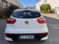 Usata Kia Rio Active 85 CV (62 kW) 2015 Bianco Berlina