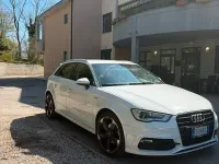 Usata Audi A3 S-Line 150 CV (110 kW) 2014 Bianco Berlina