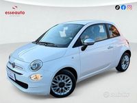Usata Fiat 500 Lounge 69 CV (50 kW) 2016 Bianco Utilitaria