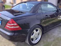 Usata Mercedes SLK320 AMG 218 CV (160 kW) 2001 Nero Cabrio