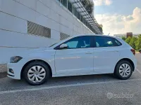 Usata VW Polo Trendline 90 CV (66 kW) 2019 Bianco Utilitaria