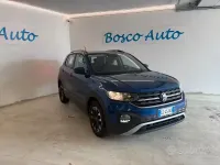 Usata VW T-Cross Style 110 CV (80 kW) 2021 Blu/azzurro SUV