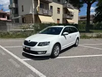 Usata Skoda Octavia Elegance 105 CV (77 kW) 2014 Bianco Station wagon