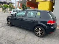 Usata VW Golf VI 105 CV (77 kW) 2009 Nero Utilitaria