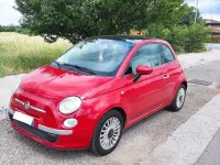 Usata Fiat 500 Lounge 69 CV (50 kW) 2010 Rosso Utilitaria