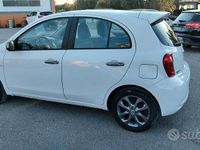 Usata Nissan Micra Acenta 80 CV (58 kW) 2014 Bianco Utilitaria