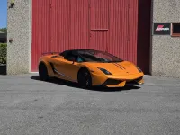 Usata Lamborghini Gallardo 570 CV (419 kW) 2011 Arancio borealis Cabrio