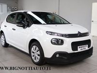 Usata Citroën C3 Live 75 CV (55 kW) 2018 Bianco Furgone