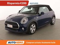 Usata Mini Cooper Cabriolet 136 CV (100 kW) 2019 Blu/azzurro Cabrio