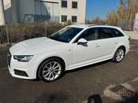 Usata Audi A4 S-Line 122 CV (89 kW) 2017 Bianco Station wagon