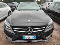 Usata Mercedes C250 Premium 204 CV (150 kW) 2017 Nero Berlina