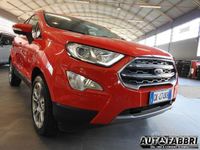 Usata Ford Ecosport Titanium S 125 CV (91 kW) 2018 Rosso(met.) SUV