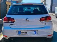 Usata VW Golf VI Highline 105 CV (77 kW) 2010 Bianco Utilitaria