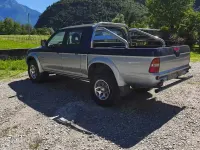 Usata Mitsubishi L200 115 CV (84 kW) 2001 Grigio Pick-up
