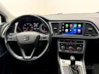 Usata Seat Leon 150 CV (110 kW) 2017 Nero Station wagon