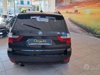 Usata BMW X3 150 CV (110 kW) 2007 Nero SUV