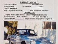 Usata Alfa Romeo Spider Veloce 103 CV (75 kW) 1981 Argento Cabrio