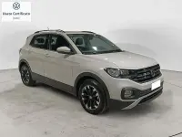 Usata VW T-Cross Style 110 CV (80 kW) 2023 Grigio SUV