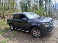 Usata VW Amarok Trendline 180 CV (132 kW) 2012 Blu/azzurro Pick-up
