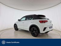 Usata VW T-Roc R-line Plus 150 CV (110 kW) 2025 Pure white nero SUV