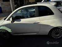 Usata Fiat 500 2009 Bianco Cabrio