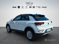 Usata VW T-Roc Life 110 CV (80 kW) 2023 Bianco SUV