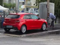 Usata Kia Rio 101 CV (74 kW) 2018 Rosso Berlina