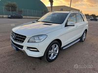 Usata Mercedes ML250 204 CV (150 kW) 2013 Bianco SUV