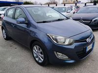 Usata Hyundai i20 85 CV (62 kW) 2012 Blu Utilitaria