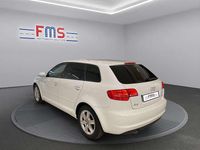 Usata Audi A3 Sportback Ambiente 105 CV (77 kW) 2010 Bianco Utilitaria