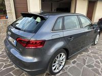 Usata Audi A3 Admired 110 CV (80 kW) 2016 Grigio Berlina