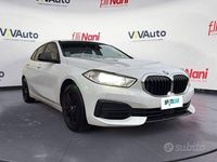 Usata BMW 118 Advantage 140 CV (102 kW) 2020 Bianco Utilitaria
