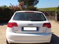Usata Audi A3 Attraction 105 CV (77 kW) 2011 Bianco Utilitaria
