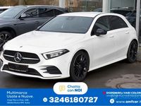 Usata Mercedes A200 AMG line 163 CV (119 kW) 2020 Bianco Berlina