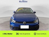 Usata VW Polo Life 95 CV (69 kW) 2023 Reef blue metallizzato Utilitaria