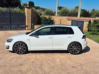 Usata VW Golf VII GTI 220 CV (161 kW) 2014 Bianco Berlina
