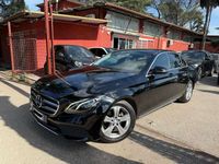 Usata Mercedes E200 Premium 150 CV (110 kW) 2017 Nero Berlina