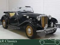 Usata MG TD 54 CV (39 kW) 1952 Nero Cabrio