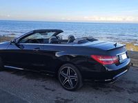 Usata Mercedes E250 Executive 204 CV (150 kW) 2011 Nero Cabrio