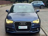 Usata Audi A1 S-Line 90 CV (66 kW) 2014 Blu Utilitaria