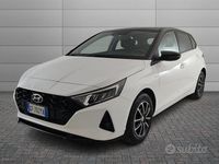 Usata Hyundai i20 101 CV (74 kW) 2022 Bianco Utilitaria