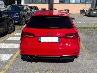 Usata Audi A3 S-Line 150 CV (110 kW) 2018 Rosso Berlina