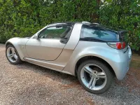 Usata Smart Roadster 82 CV (60 kW) 2004 Argento Cabrio