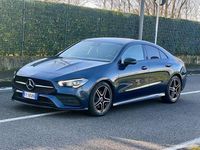 Usata Mercedes CLA200 Premium 150 CV (110 kW) 2019 Blu/azzurro Coupé