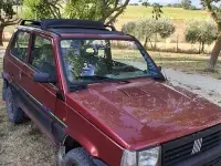 Usata Fiat Panda 4x4 54 CV (39 kW) 1997 Rosso Utilitaria
